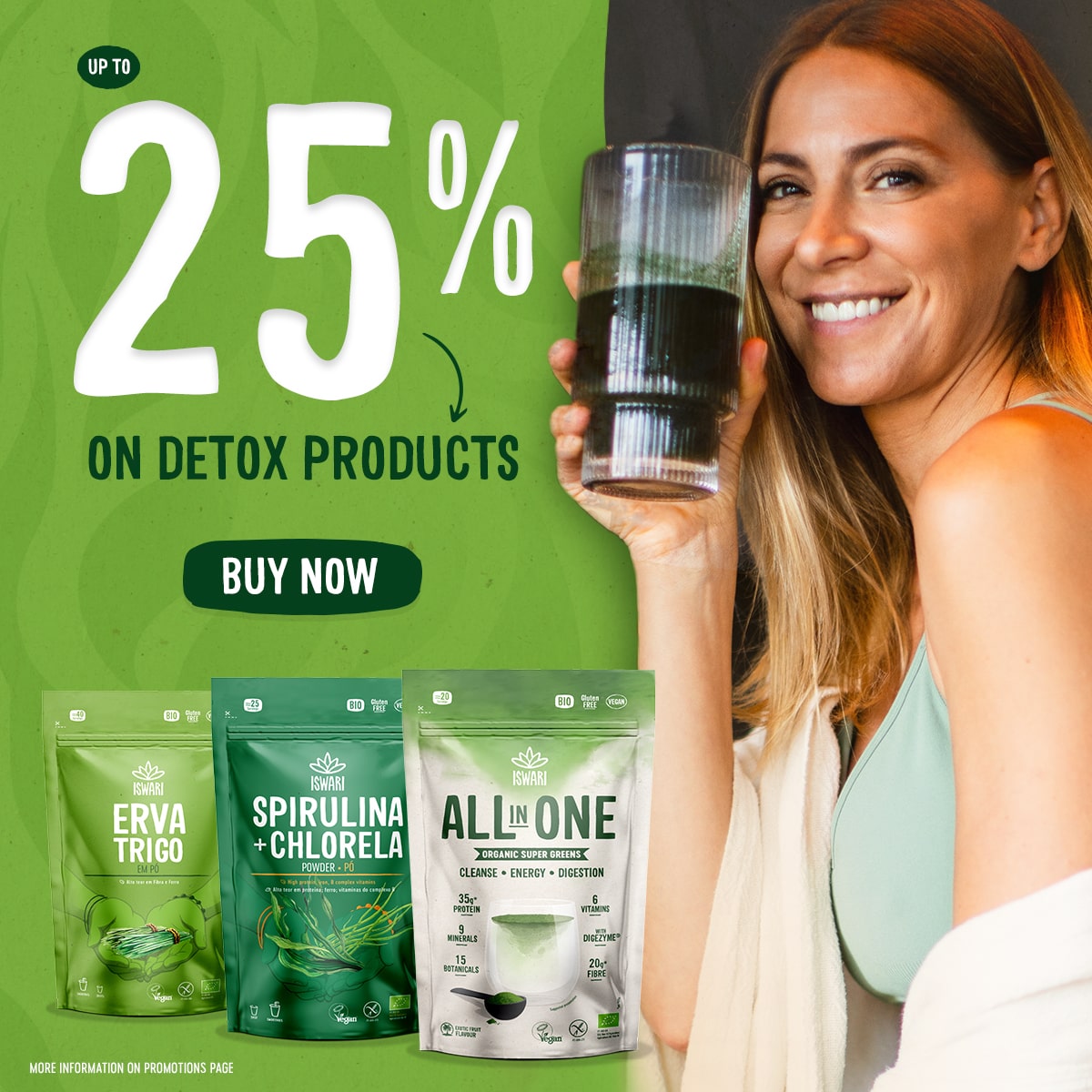 Up to 25% off on Detox Products